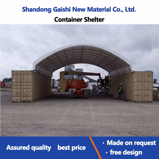 선적 컨테이너 강철 지붕 PVC 캐노피 Awing 텐트(JIT