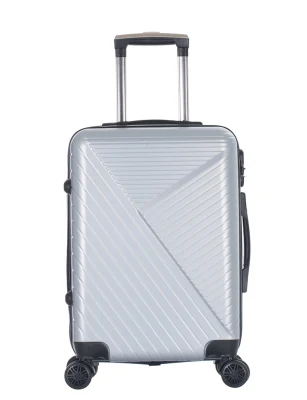 판매 여행 스타일 트롤리 가방 ABS 하드쉘 경량 휴대 여행 가방 수하물 홍보